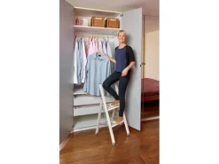 Wenko Alu-Klapptritt 2-stufig Weiß