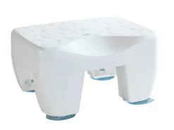 Wenko Badewannenhocker Secura 150 kg Tragkraft Kunststoff 40 x 21 x 31 cm Weiß
