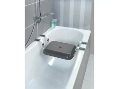 Wenko Badewannensitz Secura Premium Polypropylen 74 x 15.5 x 36 cm Anthrazit