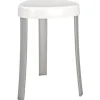 Wenko Badhocker Corrente Aluminium/Kunststoff Weiß
