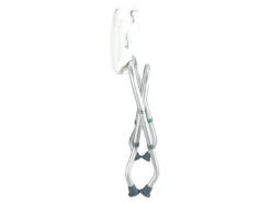 Wenko Badhocker Secura klappbar Kunststoff 53,5 x 44,5-48,0 x 40-47 cm Weiß