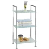 Wenko Badregal Style 3 Glasablagen Chrom