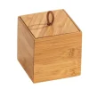 Wenko Bambus Box Terra S mit Deckel 0.45 l Bambus 9 x 9 x 9 cm natur
