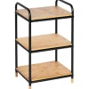 Wenko Regal Loft Bambus Braun mit 3 Etagen