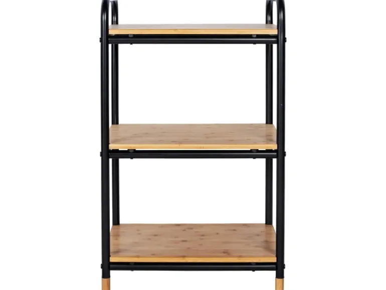 Wenko Regal Loft Bambus Braun mit 3 Etagen
