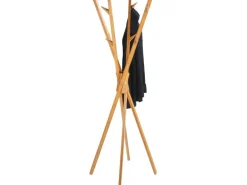 Wenko Stand-Garderobe Mikado aus Bambus