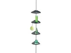 Wenko Teleskop-Duschecke Easy Silber