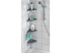 Wenko Teleskop-Duschecke Easy Silber