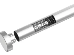 Wenko Teleskop-Duschvorhangstange Luz ausziehbar rostfrei 70 cm - 115 cm Chrom