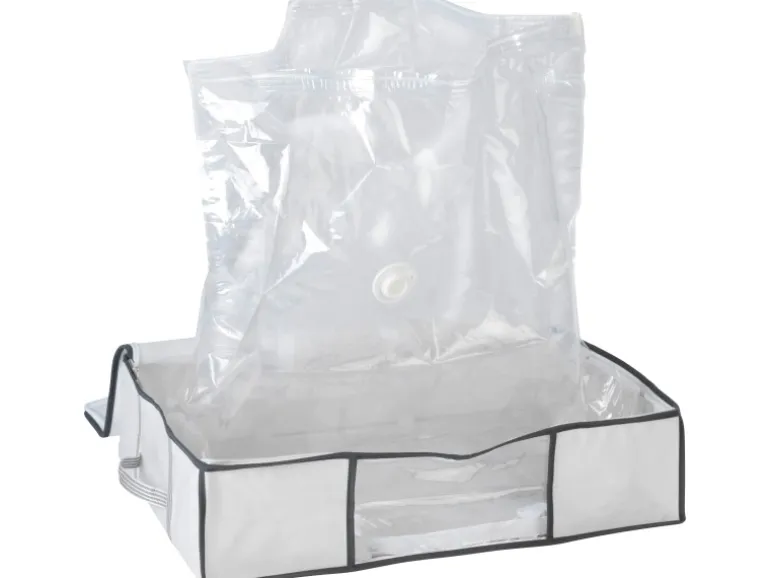 Wenko Vakuum Soft Box M Weiß 15,5 cm x 65 cm x 50 cm