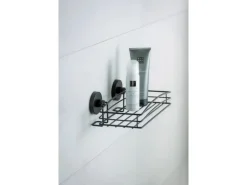 Wenko Wandablage Vacuum-Loc Schwarz
