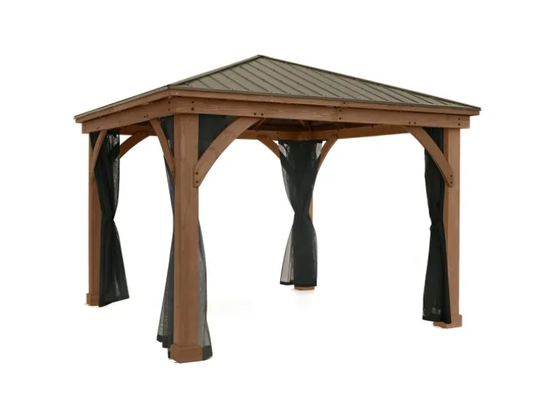 Westmann Moskitonetz für Pavillon 300 cm x 225 cm 4er-Pack
