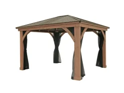 Westmann Moskitonetz für Pavillon 325 cm x 225 cm 4er-Pack