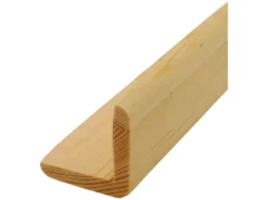 Winkelleiste Kiefer 40 mm x 40 mm Länge 2400 mm