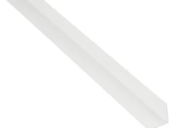 Winkelprofil gleichschenklig Kunststoff 10 mm x 10 mm x 2.000 mm Weiß