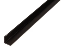 Winkelprofil gleichschenklig Kunststoff 10 mm x 10 mm x 1.000 mm Schwarz