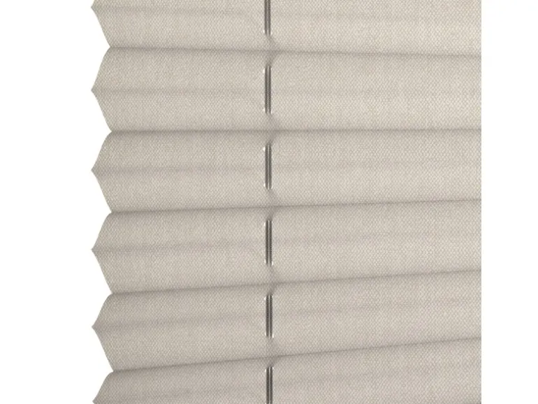 Wohnidee Plissee mit 2 Bedienschienen Beige 50 cm x 130 cm