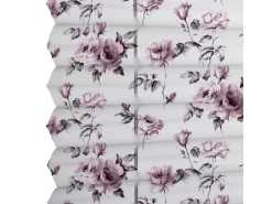 Wohnidee Plissee mit 2 Bedienschienen Rose 60 cm x 130 cm