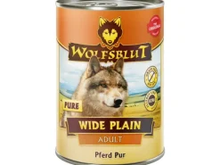 Wolfsblut Hunde-Nassfutter Wide Plain Adult Pferd Pur 395 g