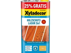 Xyladecor Holzschutz-Lasur 2in1 5l Promo Kiefer matt 4 + 1 l