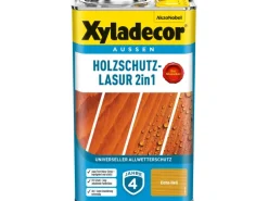 Xyladecor Holzschutz-Lasur 2in1 Eiche-Hell matt 2,5 l
