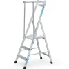 Zarges Plattformleiter ZAP Neo S mit Klappbarem Handlauf 3 Stufen