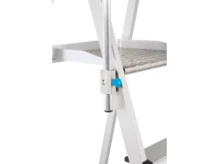 Zarges Plattformleiter ZAP Neo S mit Klappbarem Handlauf 3 Stufen