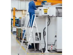 Zarges Stufenleiter ZAP Safemaster S mit Großer Plattform 5 Stufen
