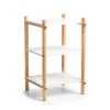 Zeller Kinder-Regal MDF/Gummibaum 35,5 cm x 34 cm x 58,5 cm Weiß
