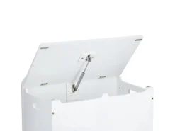 Zeller Kinder-Truhe Wolke mit Deckel MDF/Kiefer 60 cm x 34,5 cm x 56 cm Weiß