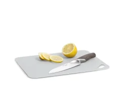 Zeller Schneidematten-Set Kunststoff 2-teilig 29 cm x 38 cm Anthrazit/Grau
